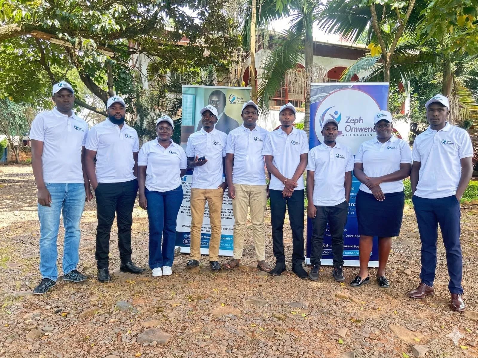 The Zeph Omweno Foundation team