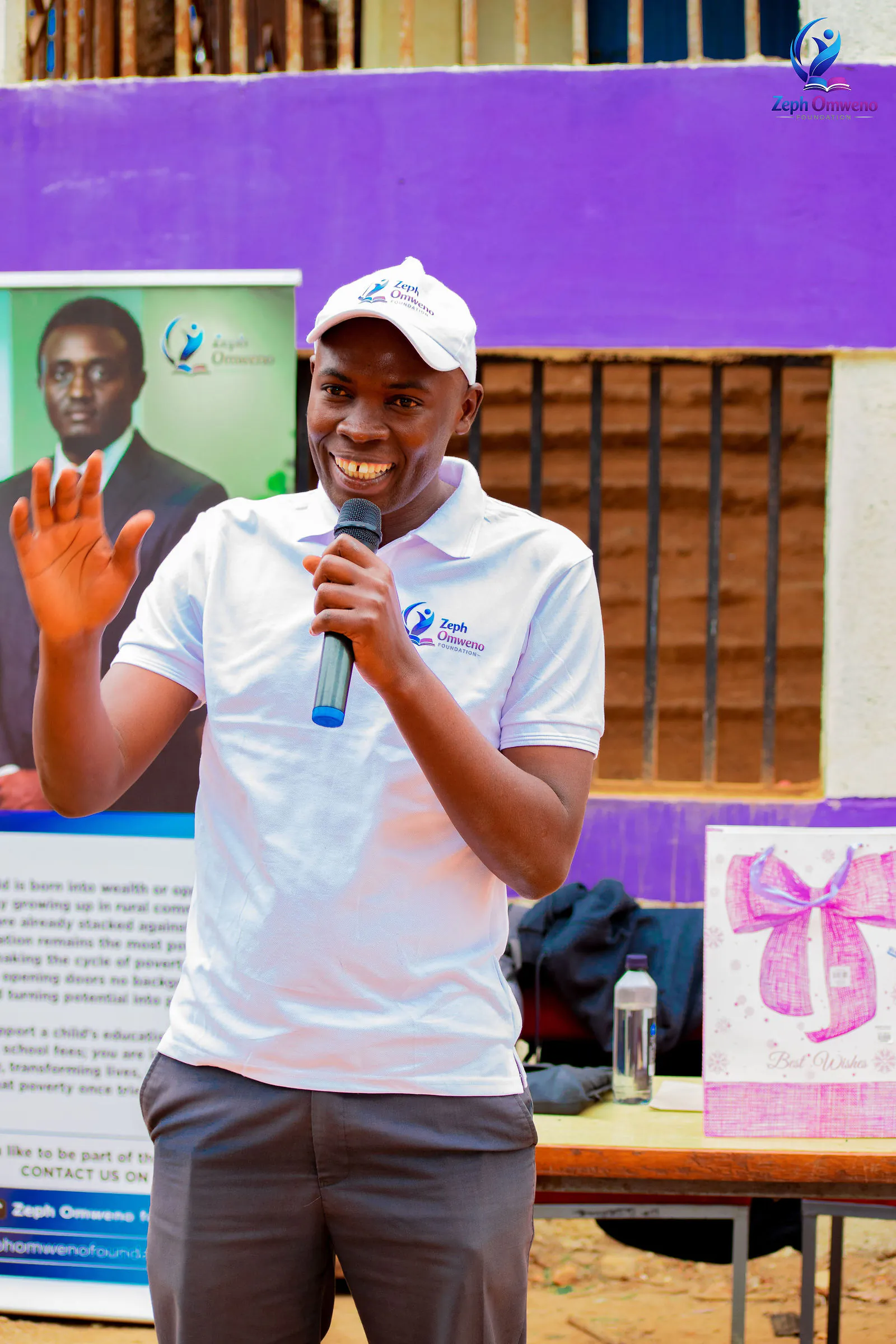 A ZOF mentor sharing his journey with students