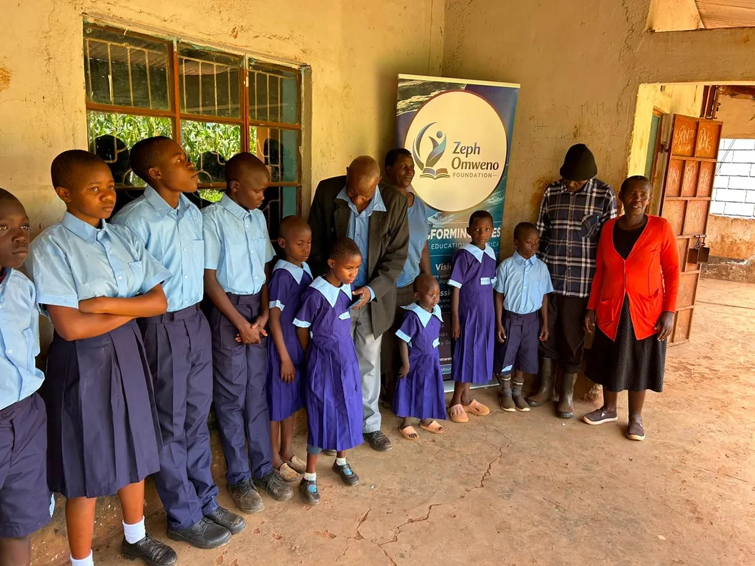 School Uniforms Handover
